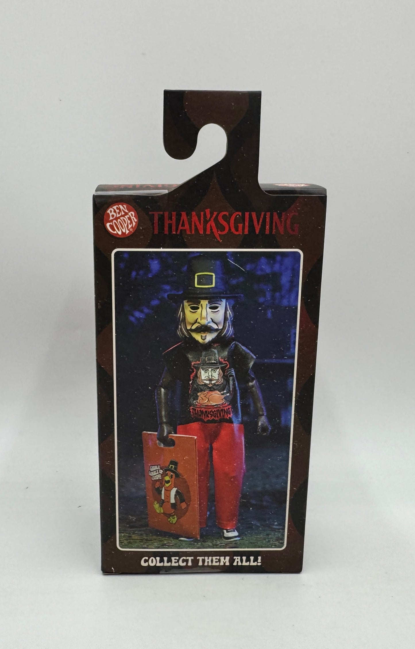 NECA Ben Cooper Costume Kids Series 4 John Carver Thanksgiving Clothed Action Figure