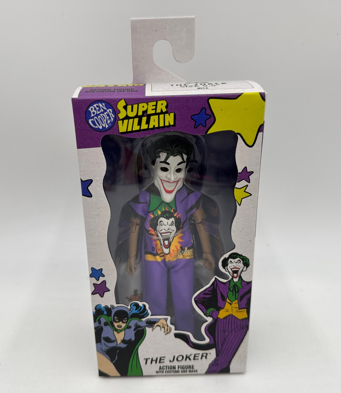 NECA Ben Cooper Costume Kids Series 5 The Joker Clothed Action Figure